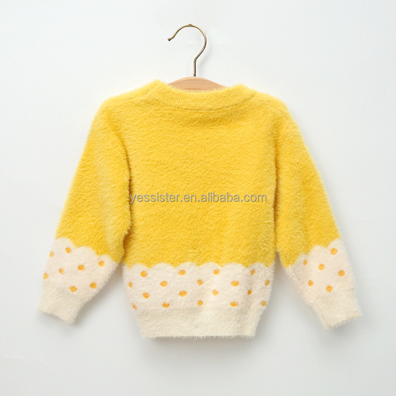 Warm Winter Cute Teddy Bear Sweater Girl Clothes Children Baby Knitwear With Sweater