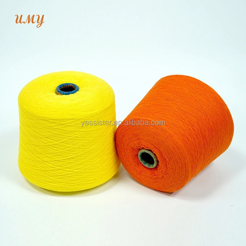 Wholesale 32/2S Raw White Cotton Yarn Crochet Manufacturers Free End Spinning 100% Pure Cotton Yarn