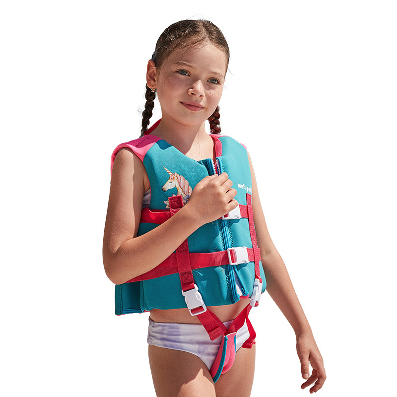 Wellpath Kids Swim Vest Float Suit Toddler Children Flotation CE Jacket Buoyancy Swimsuit Boys Girls Life jacket for safety 1008