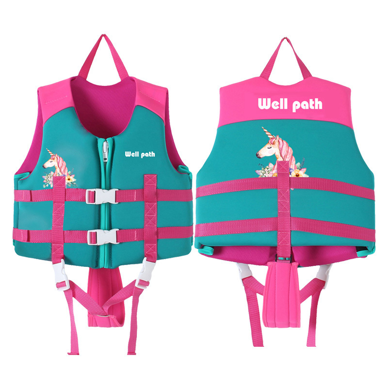 Wellpath Kids Swim Vest Float Suit Toddler Children Flotation CE Jacket Buoyancy Swimsuit Boys Girls Life jacket for safety 1008