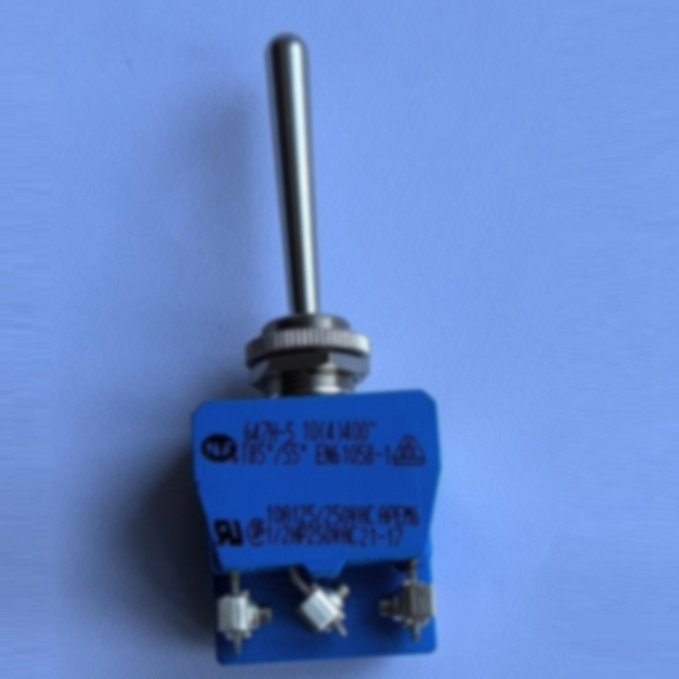 647H-5 APEM 6 DPDT screw terminal (ON) OFF (ON) Tropicalized case 40 mm long actuator toggle switch 647HT-5 in stock