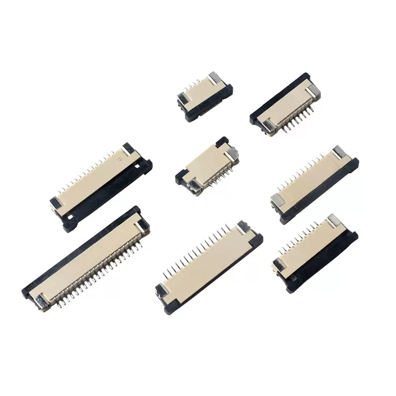 4-61 Pin Pcb Connector Pitch 0.3 0.5 0.8 1.0 1.25 2.0 2.54 Top Bottom Contact Horizontal Vertical Zif Smt Lcd Fpc Ffc Connector