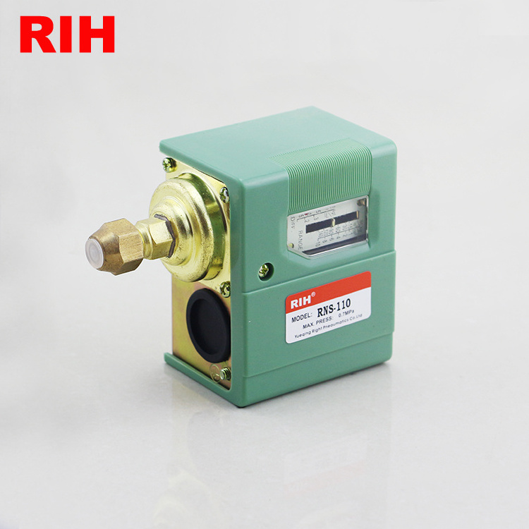 Low Pressure Control Switch JNS-110 Differential Pressure Switch for air compressor water pump