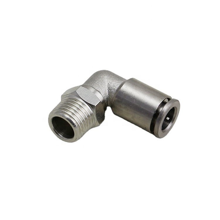 Brass pneumatic fitting,Female Male quick connect air hose connector,metal push in fitting