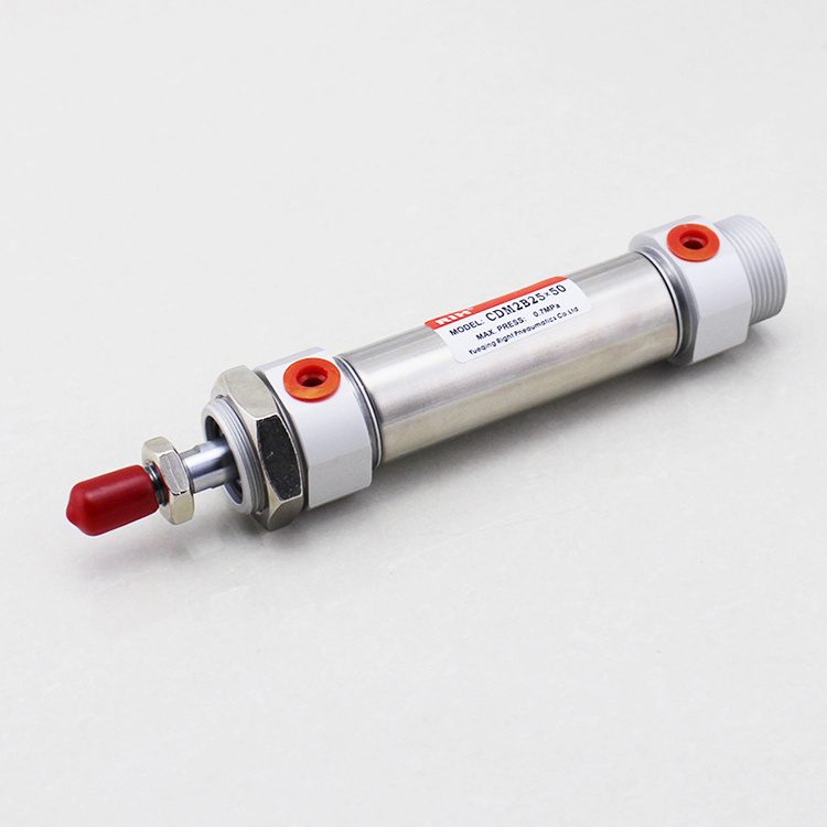 CDM2B 25mm Bore 50mm Stroke  Stainless Steel Pneumatic Mini Cylinder With Magnetic