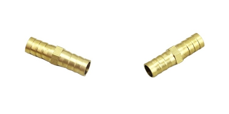 One Touch Straight Brass Pipe Fittings BPU 8MM Hose Barb Fitting