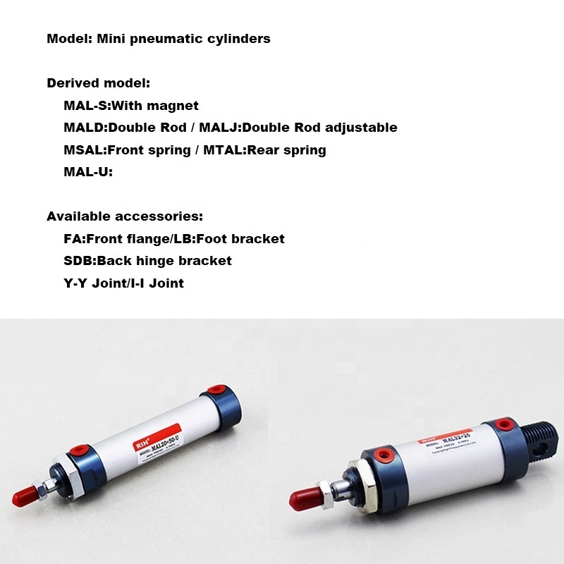 SMC AIRTAC type cheap price custom stainless steel mini air pneumatic cylinders