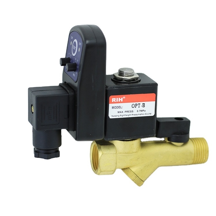 OPT-A pneumatic electronic timer automatic water drain valve(Split)