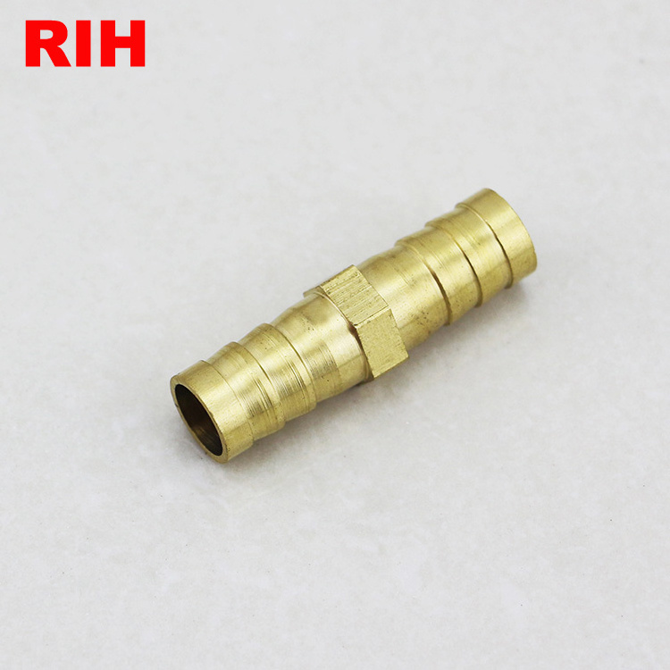 One Touch Straight Brass Pipe Fittings BPU 8MM Hose Barb Fitting