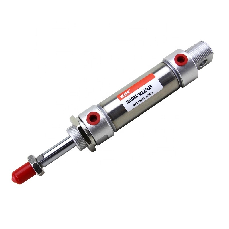 MA Series stainless steel mini cylinder,double acting pneumatic cylinders,small compressed air cylinder