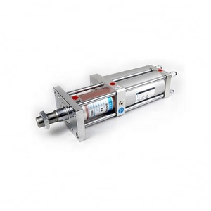 High precision pneumatic hydraulic booster cylinder,telescopic 1 2 3 5 10 13 15 20 30 40 ton air boosting cylinder