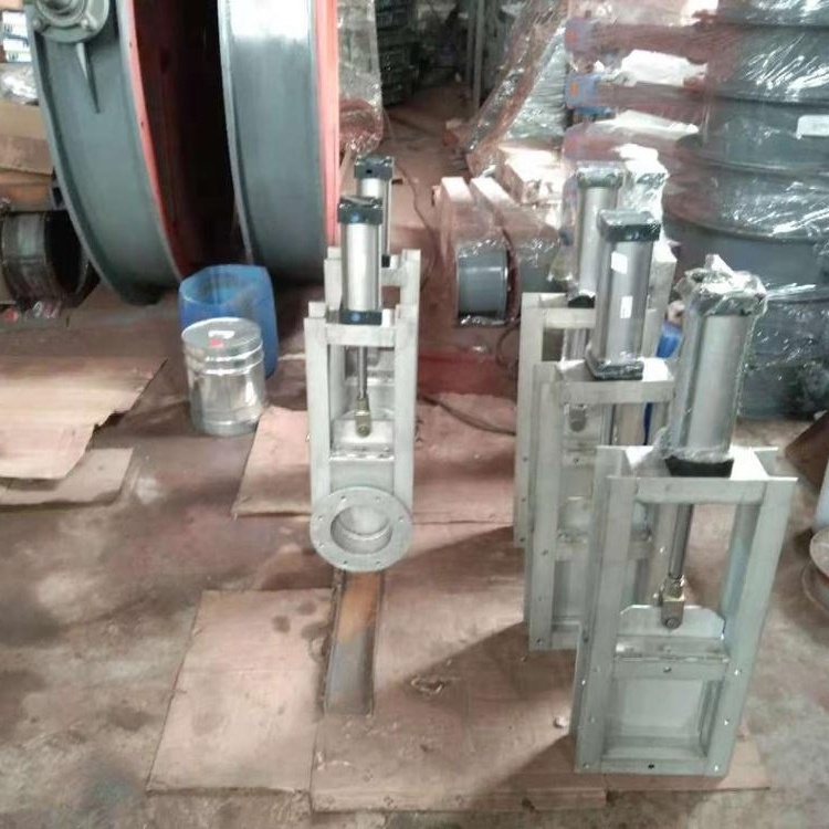 High quality DN300 stainless steel Pneumatic slide gate valve