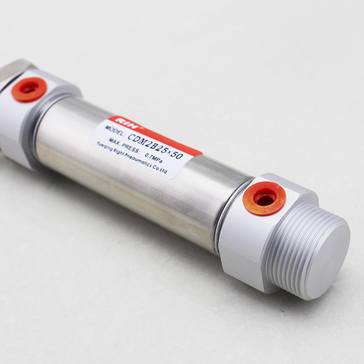 CDM2B 25mm Bore 50mm Stroke  Stainless Steel Pneumatic Mini Cylinder With Magnetic