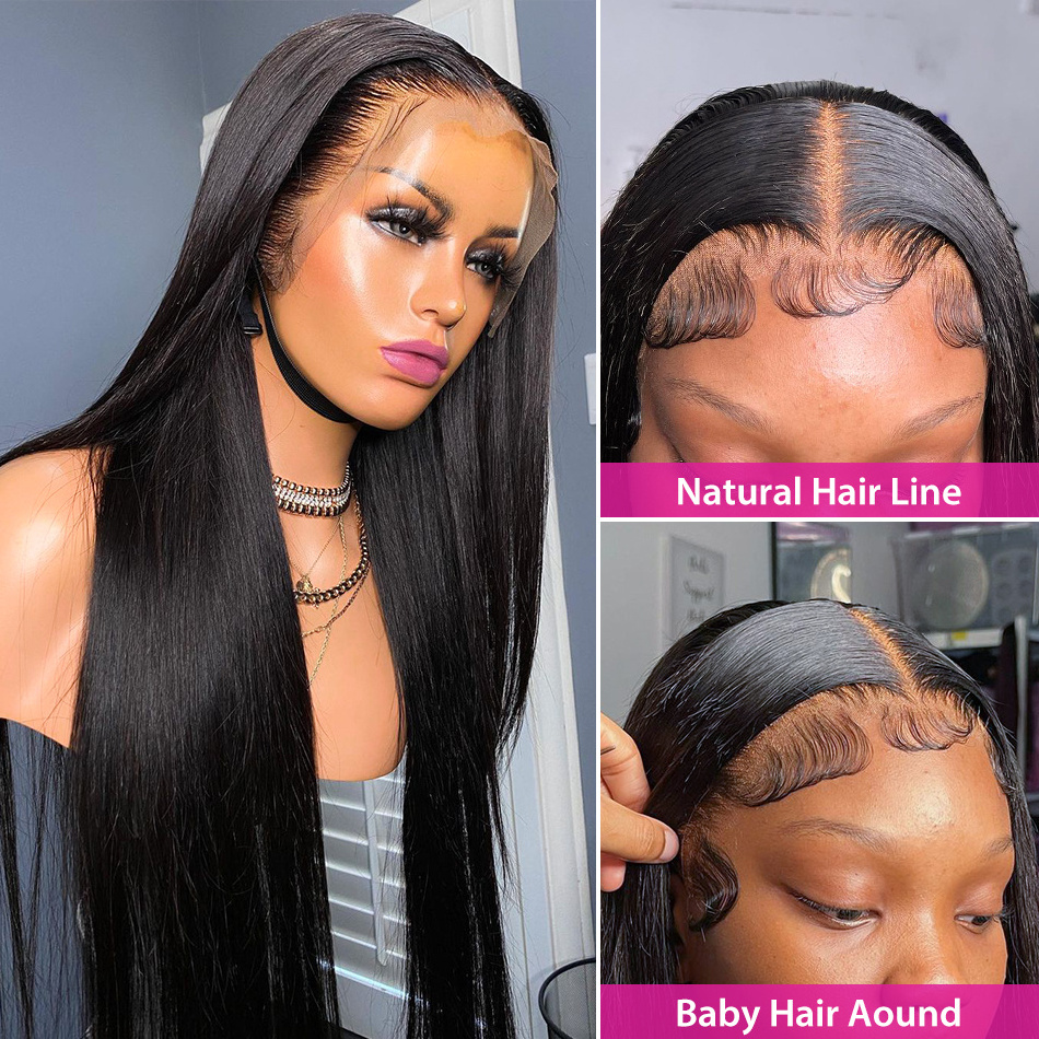 Hd Lace Frontal Wig Human Hair Raw Brazilian Human Hair Braided Lace Front Wigs For Black Women Glueless Full Hd Lace Wig Vendor