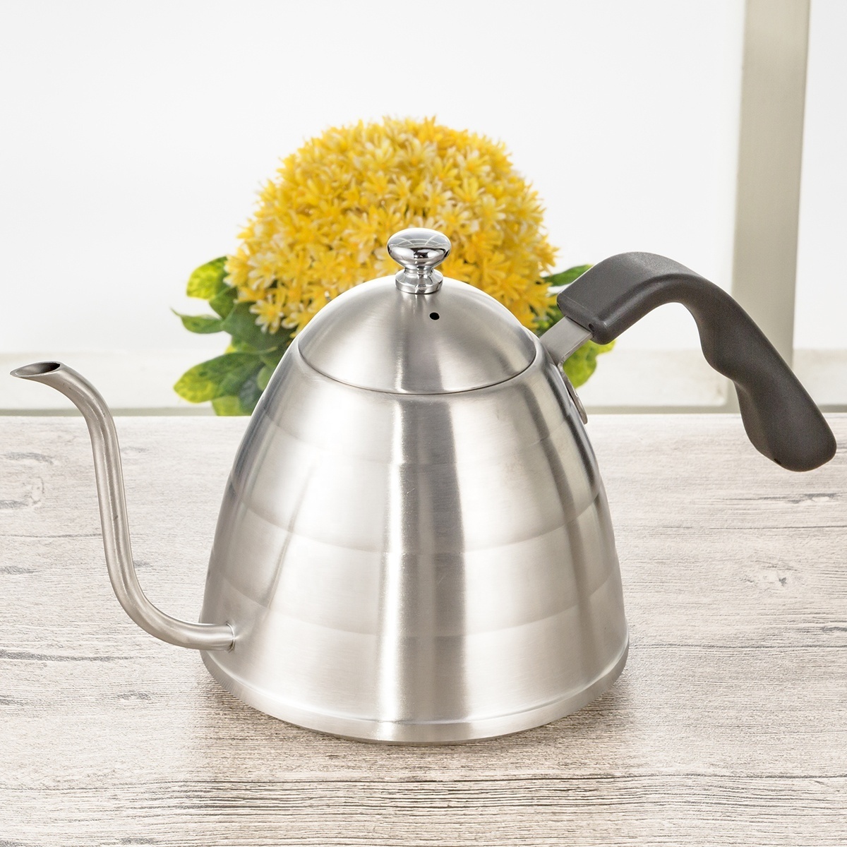 Hot  Sale Stainless Steel Pour Over Gooseneck Tea Coffee Drip Kettle for Induction