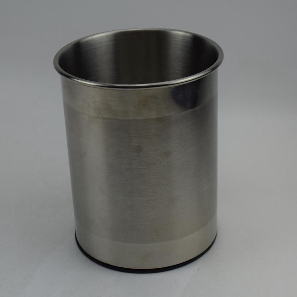 Factory Cheap Price Stainless Steel Kitchen Rotating Cutlety Utensil Holder