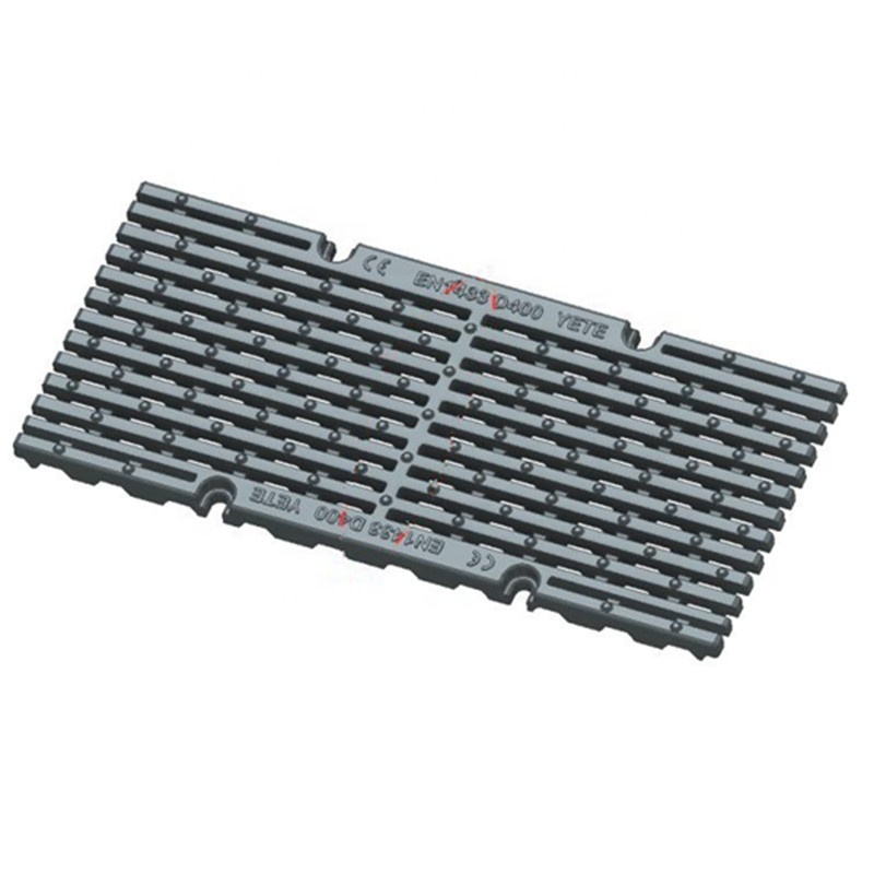 Factory Sales Popular Heavy Duty Polymer Concrete Drainage Channel with Ductile Cast Iron Grating