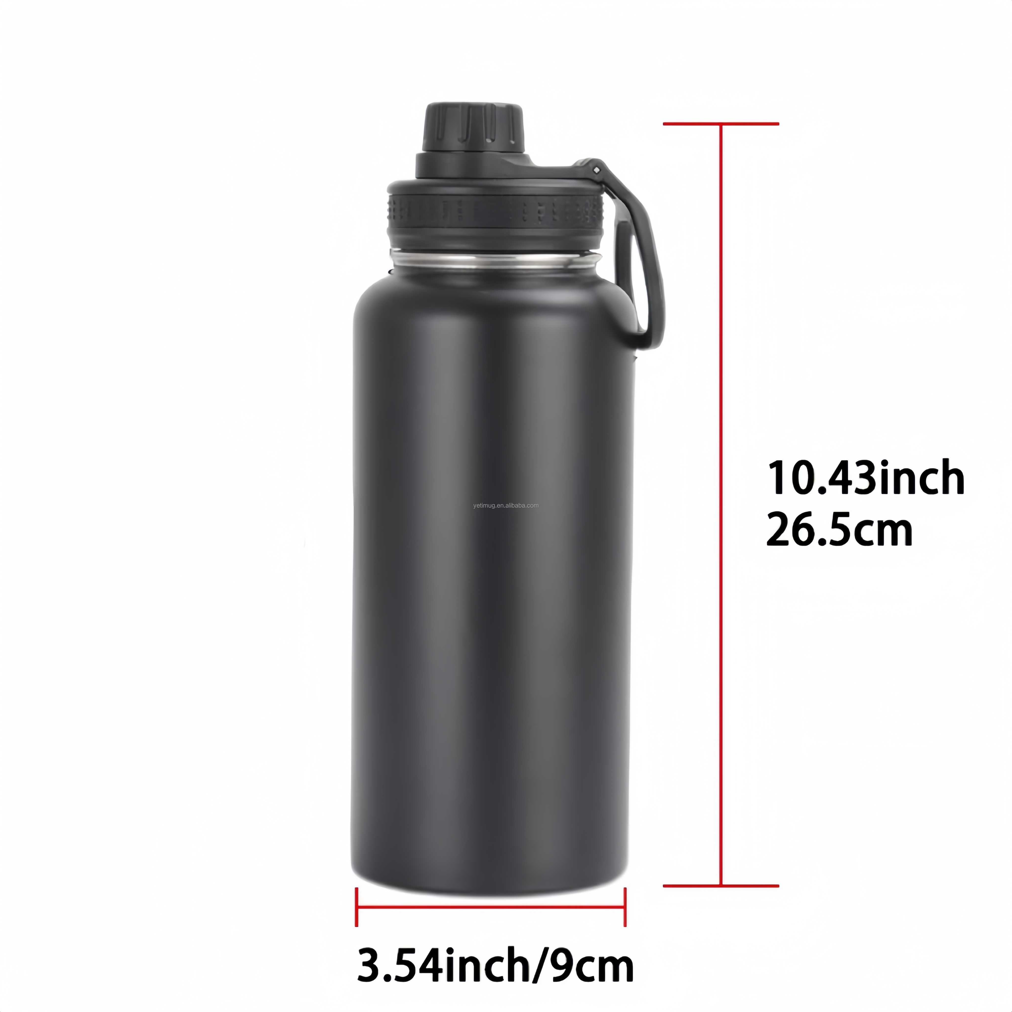 Friendly Sublimation Camping Insulated 304 Stainless Steel Vacuum Flask Termos Bottle Sports Gym Travel Hot Water Bottle for Kid