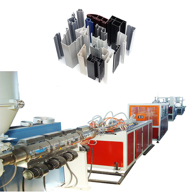 PVC Plastic Window and Door Profile Production Line/PVC Profile Extrusion Machine