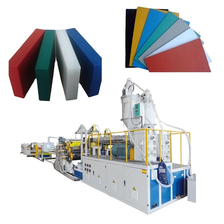 Thick Board PP PE PC ABS Hollow Sheet Single Twin Conical Parallel Screw Extruder Extrusion Machine