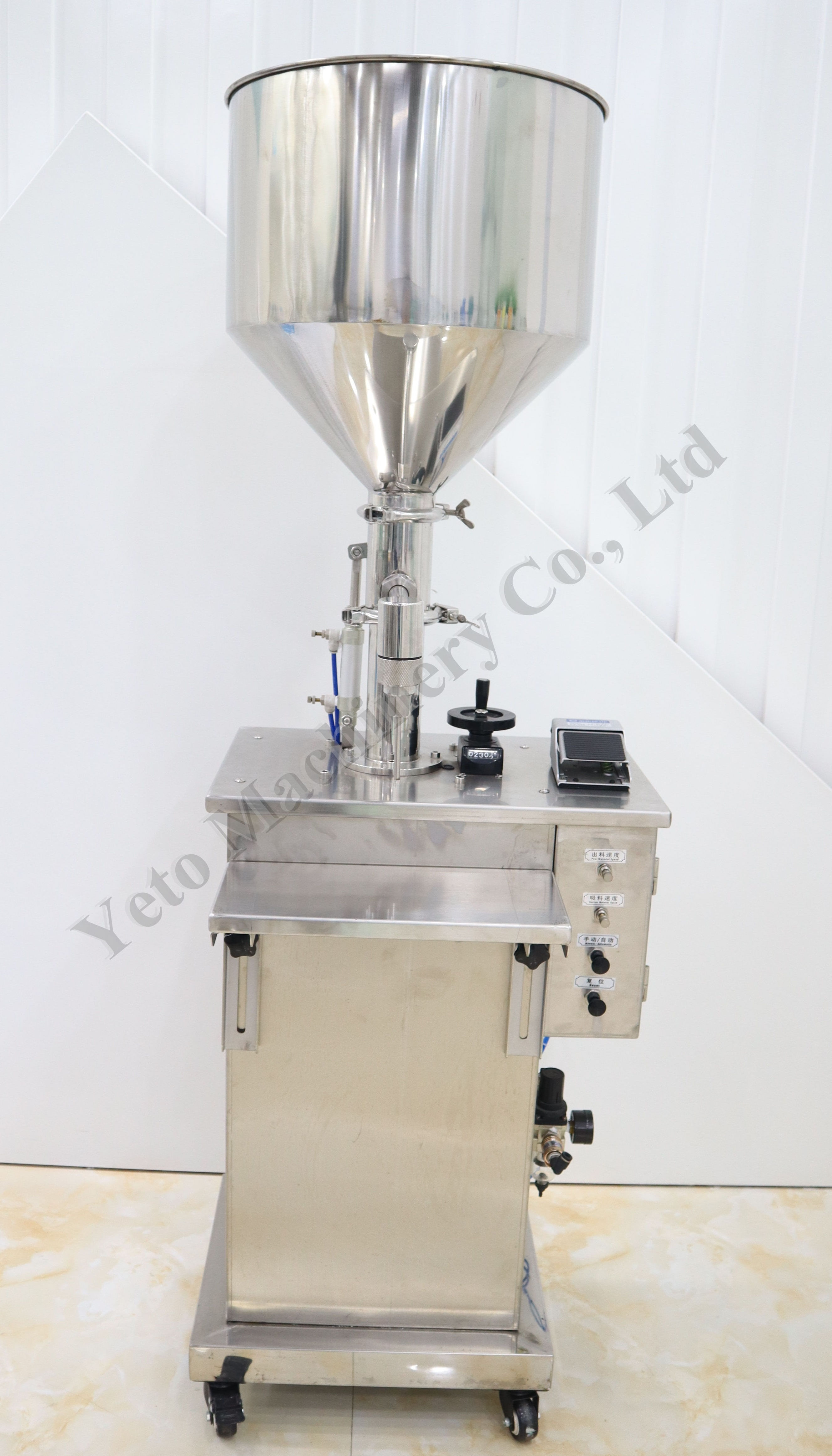 Yeto Wax Honey Vial Jam Sauce Paste Water Peanut Butter Bottle Cosmetic Cream Filling Machine for sale