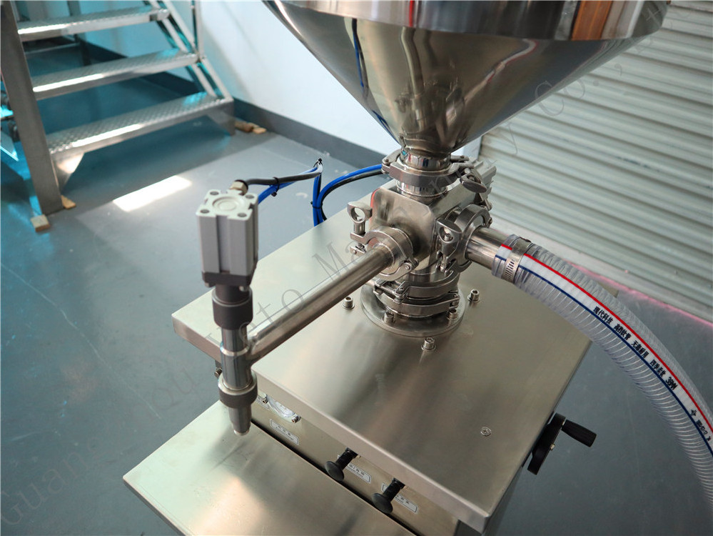 Semi automatic Piston cosmetic Cream lotion filling machine,bottled jam ketchup filler equipment