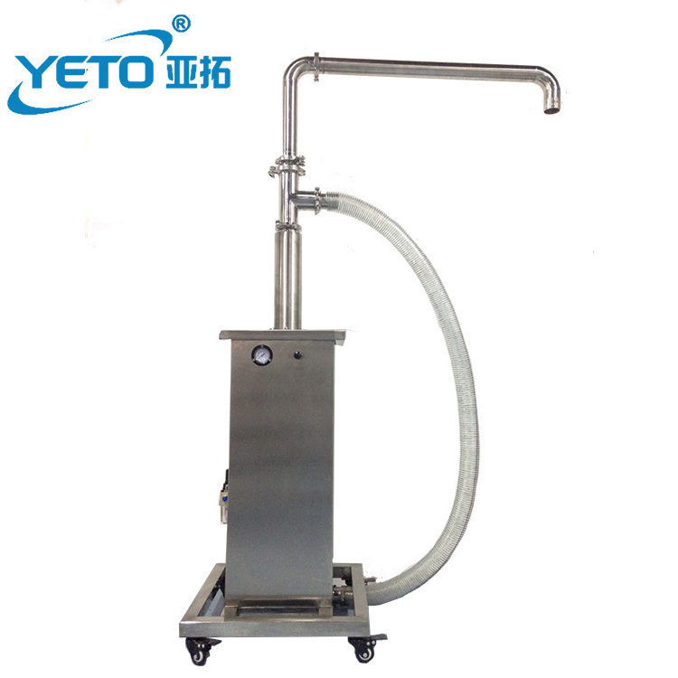 YETO material food jam sauce cosmetic lotion cream products transfer feeding pump connected for filling machine and mixer tank