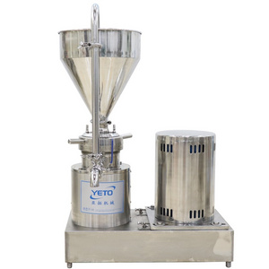 Stainless steel Colloid mill grinding machine for soy milk peanut butter chili  sauce hummus Sesame tahini tomato sauce grinder