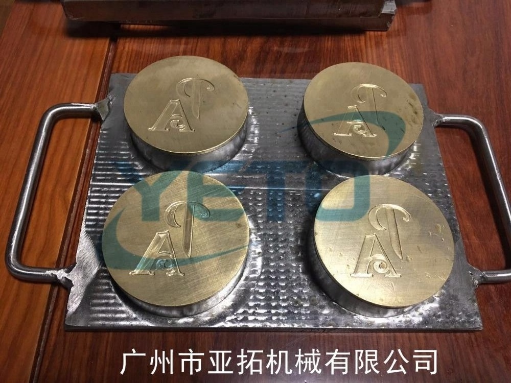 Cosmetic Powder compacting Mold aluminum plate mold for facial power and eye shadow