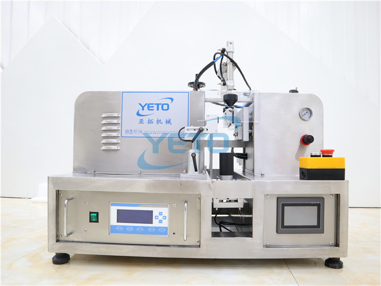 factory price desktop semi automatic ultrasonic plastic soft tube sealing machine for BB cream tube sealer