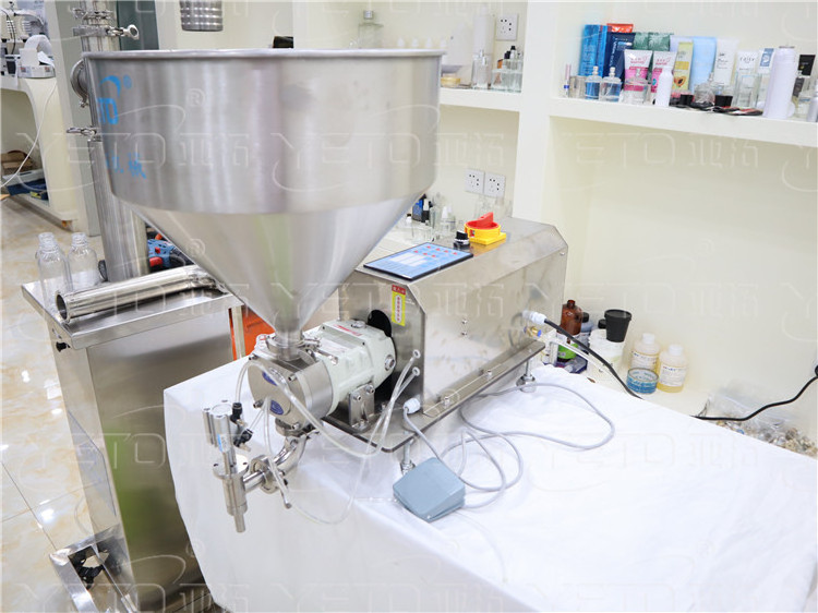 High viscosity thick cream paste butter Mayonnaise ketchup sauce jam food filling machine rotor lobe pump filling machine