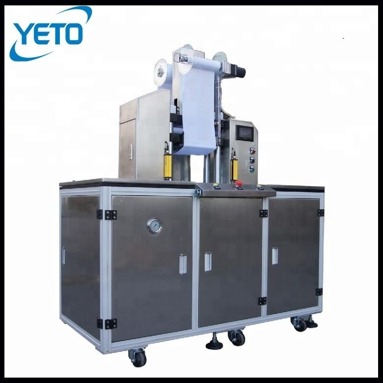 YETO SPA automatic aluminum plate power pressing eye shadow facial powder compact making machine