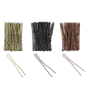 Wholesale 6cm Hair pins metal Bobby pins for Hair Styling u shape hair clip