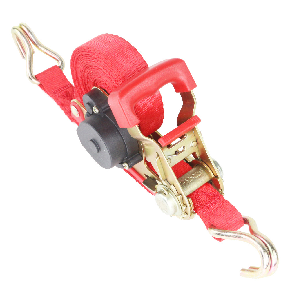 Patented Quick Release 1inch Cargo Control Logistics Ratchet Tie Down Trailer Ratchet Strap For Transportation