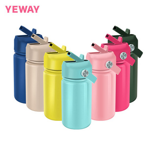 Yeway  Warehouse 12Oz Stainless Steel Insulated Blank Kids Sublimation Tumbler Baby Water Bottle With Flip Top Lid