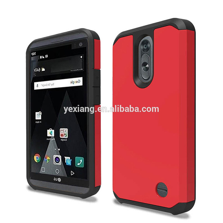 New Arrival Hybrid 2 In 1 Armor Mobile Phone Case Back Cover For Phone Plus Shockproof Protective