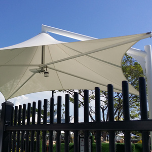 Waterproof Steel Tension Tensile Fabric Umbrella Canopy Steel Building Membrane Structure