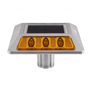 IP68 aluminium road stud solar reflective wholesale solar powered LED road studs