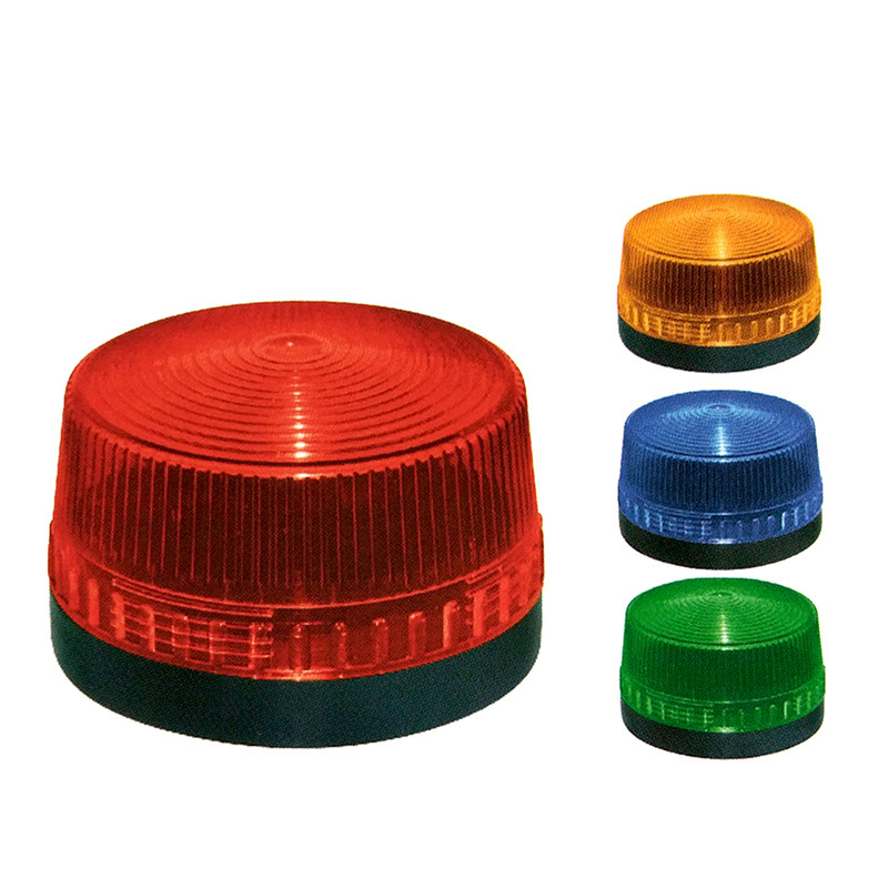 Rotating rotary LED strobe Alarm Lamp light siren yellow blue red green LED warning light