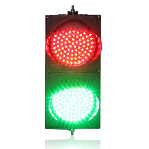 Hot Sale Waterproof  LED Road Safety Warning  Red Green Traffic Signal Light