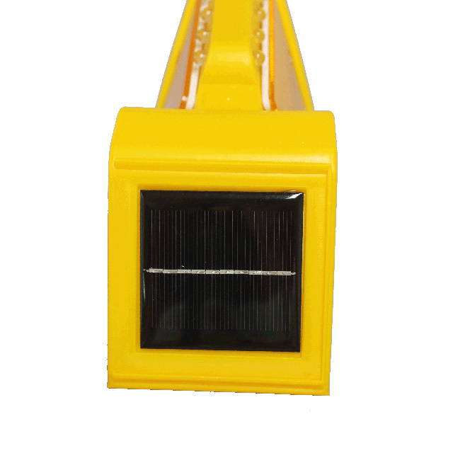 traffic safety road Visibility Photocontrol PP Solar Guardrail Lights Solar delineator reflector