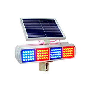 multifunction red and blue warning light