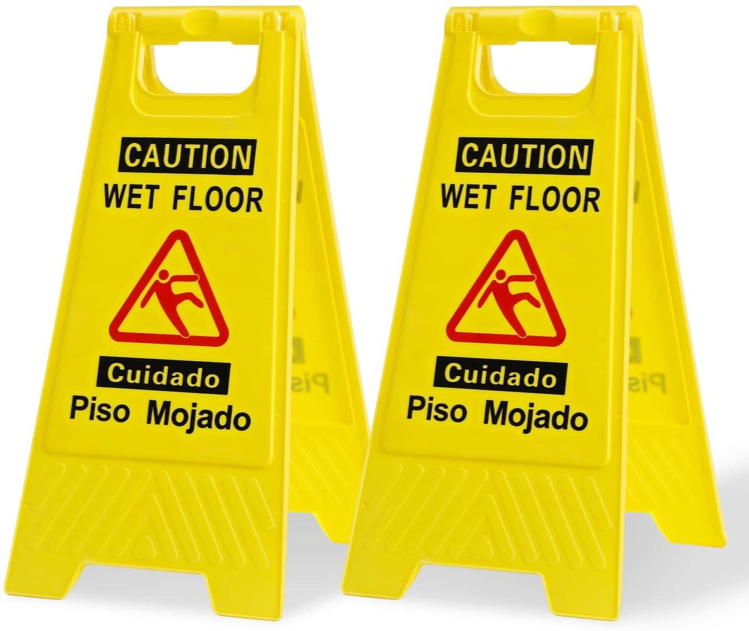 Collapsible Road Potential Hazard Warning Wet Floor Caution Pavement Signs