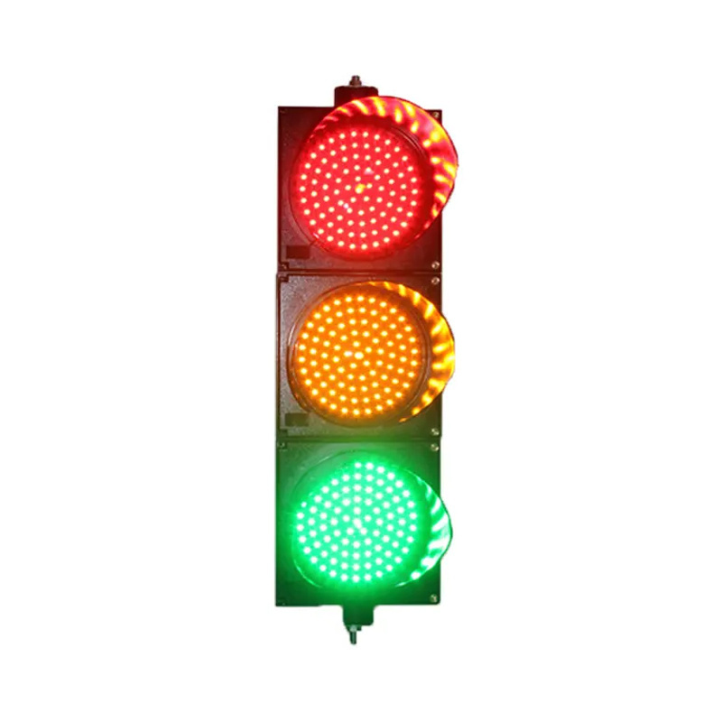 Hot Sale Waterproof  LED Road Safety Warning  Red Green Traffic Signal Light