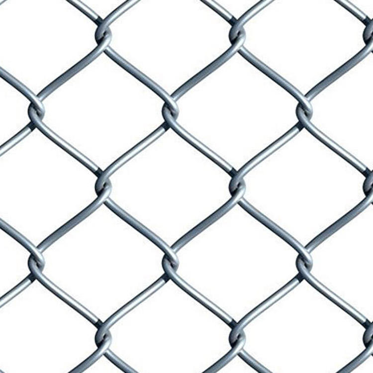 Hot sale 6.6ft chain link security fence weave removable chain link fence with post