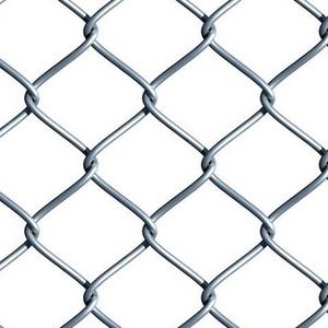 Hot sale 6.6ft chain link security fence weave removable chain link fence with post