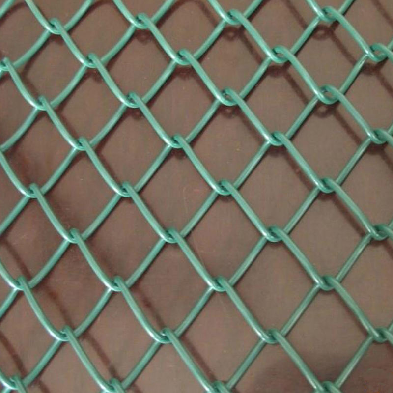 High quality good price green pvc chain link fence extension