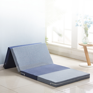 Waterproof king queen double twin size tri fold up folding mattress guangzhou