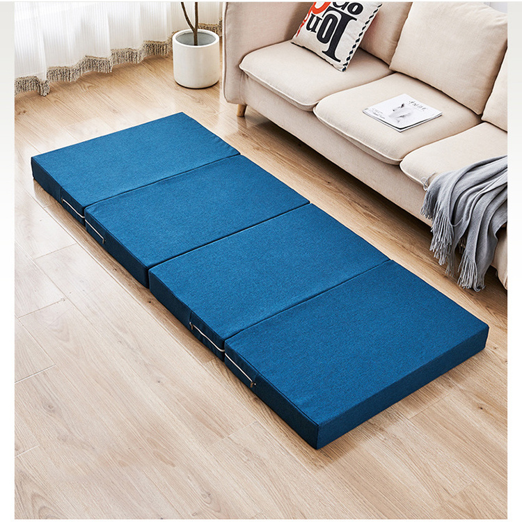 School student for children folded sleep sponge foam floor bed mattress for folding bed