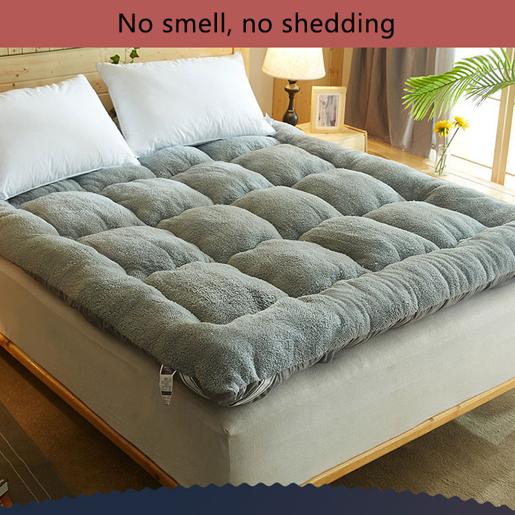 Sleepwell down cashmere feather hotel quilted mattress bed topper